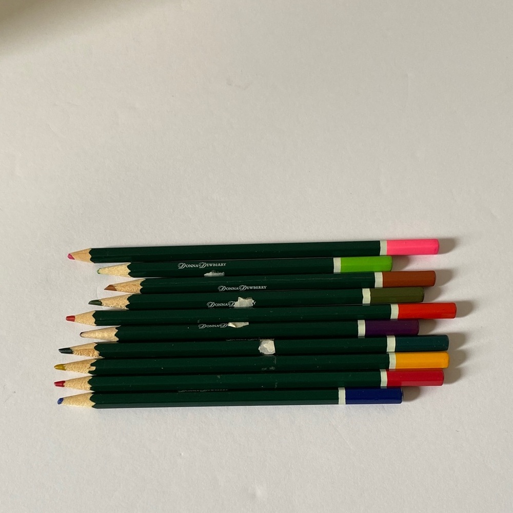 Lot of Donna Dewberry Colored Pencils
